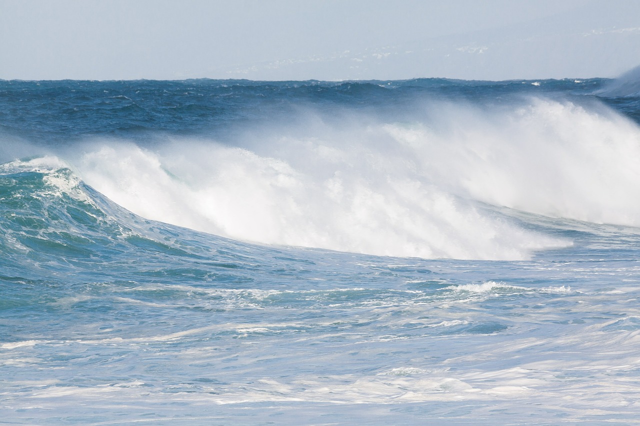 ocean flood sea free photo