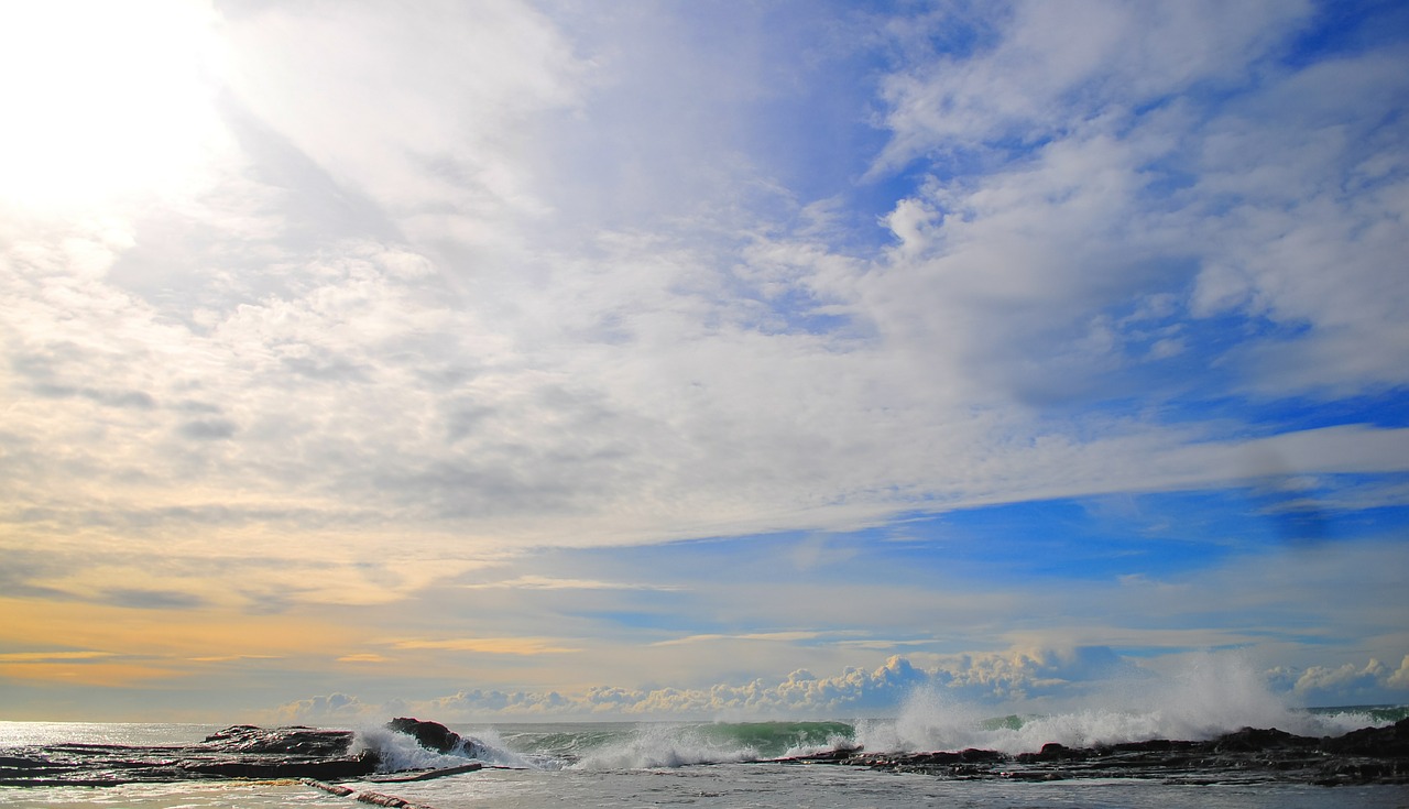 ocean coast waves free photo