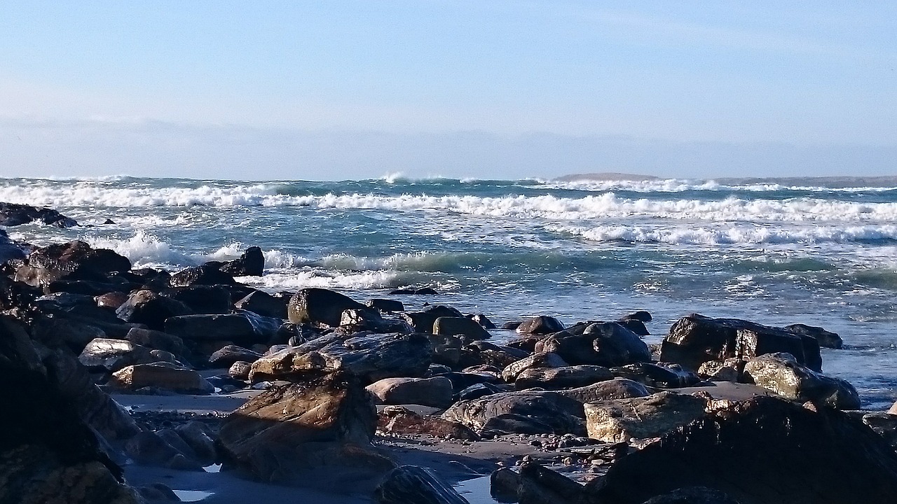 ocean beach ireland free photo