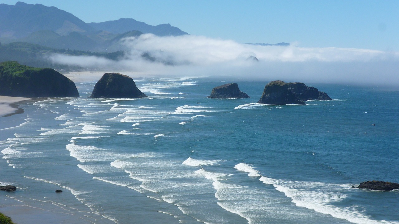 ocean coast waves free photo