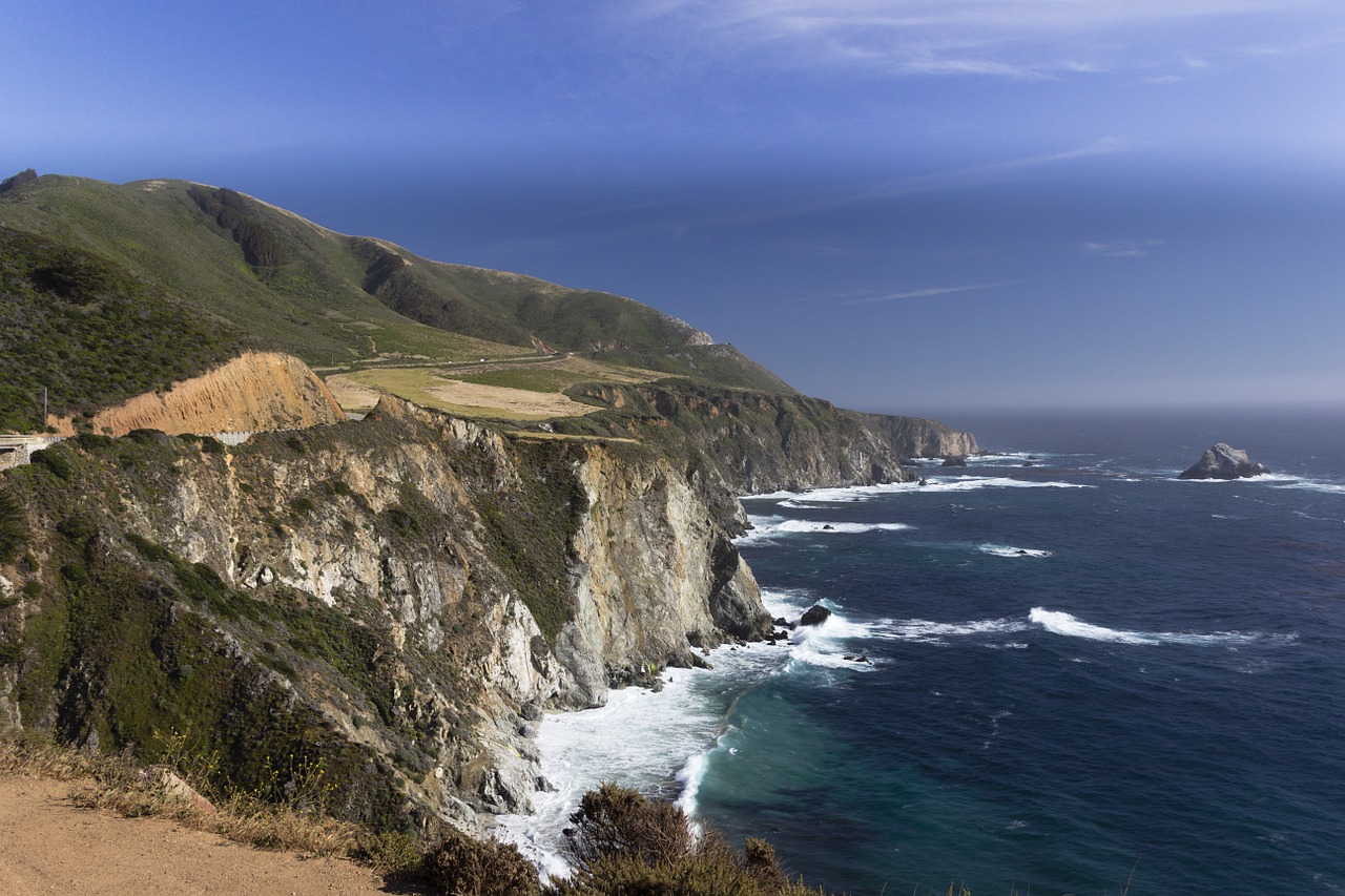 ocean coast california free photo
