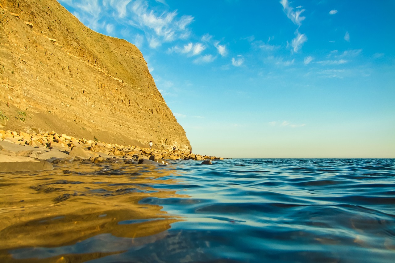 ocean england dorset free photo