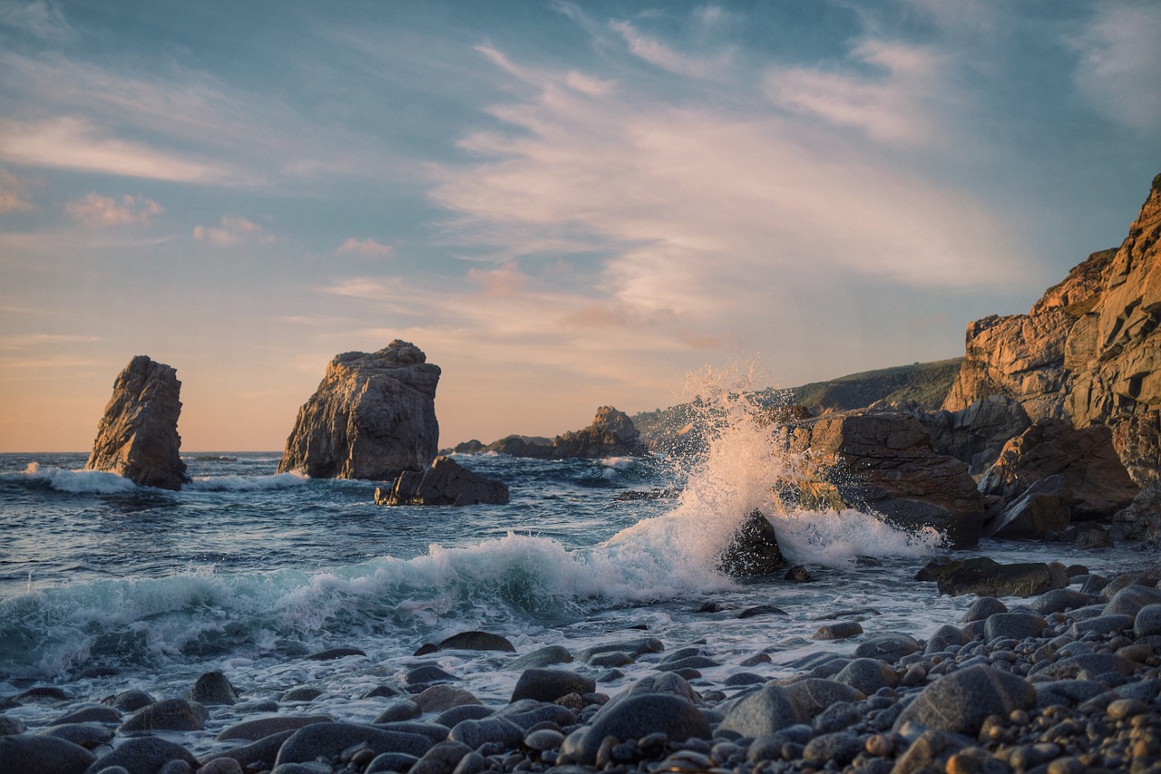 ocean sea waves free photo