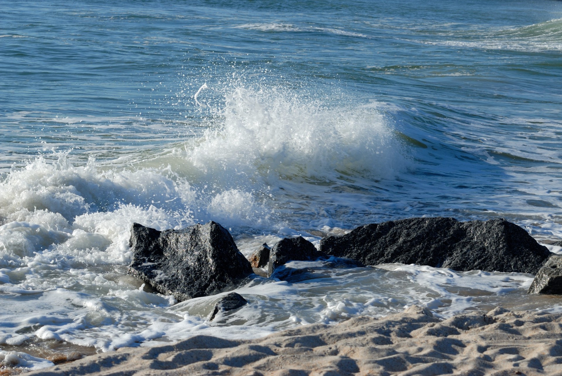 ocean waves surf free photo