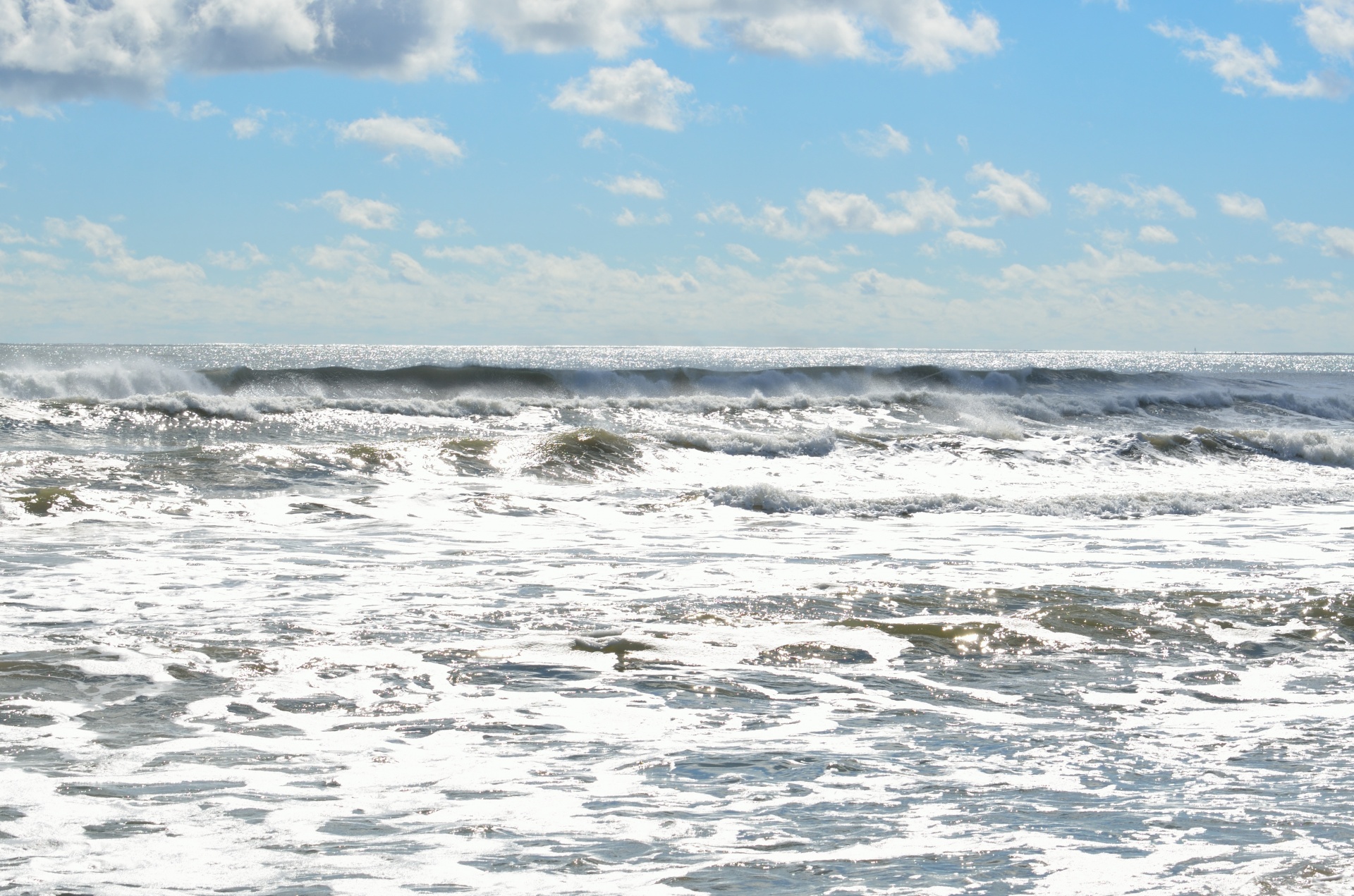 ocean waves seascape free photo