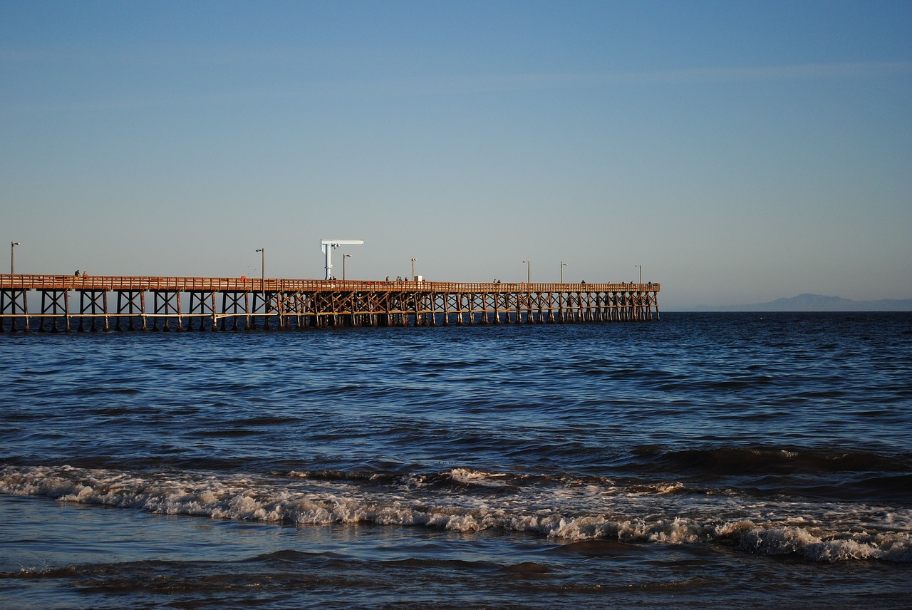 ocean view from goleta beach free photo