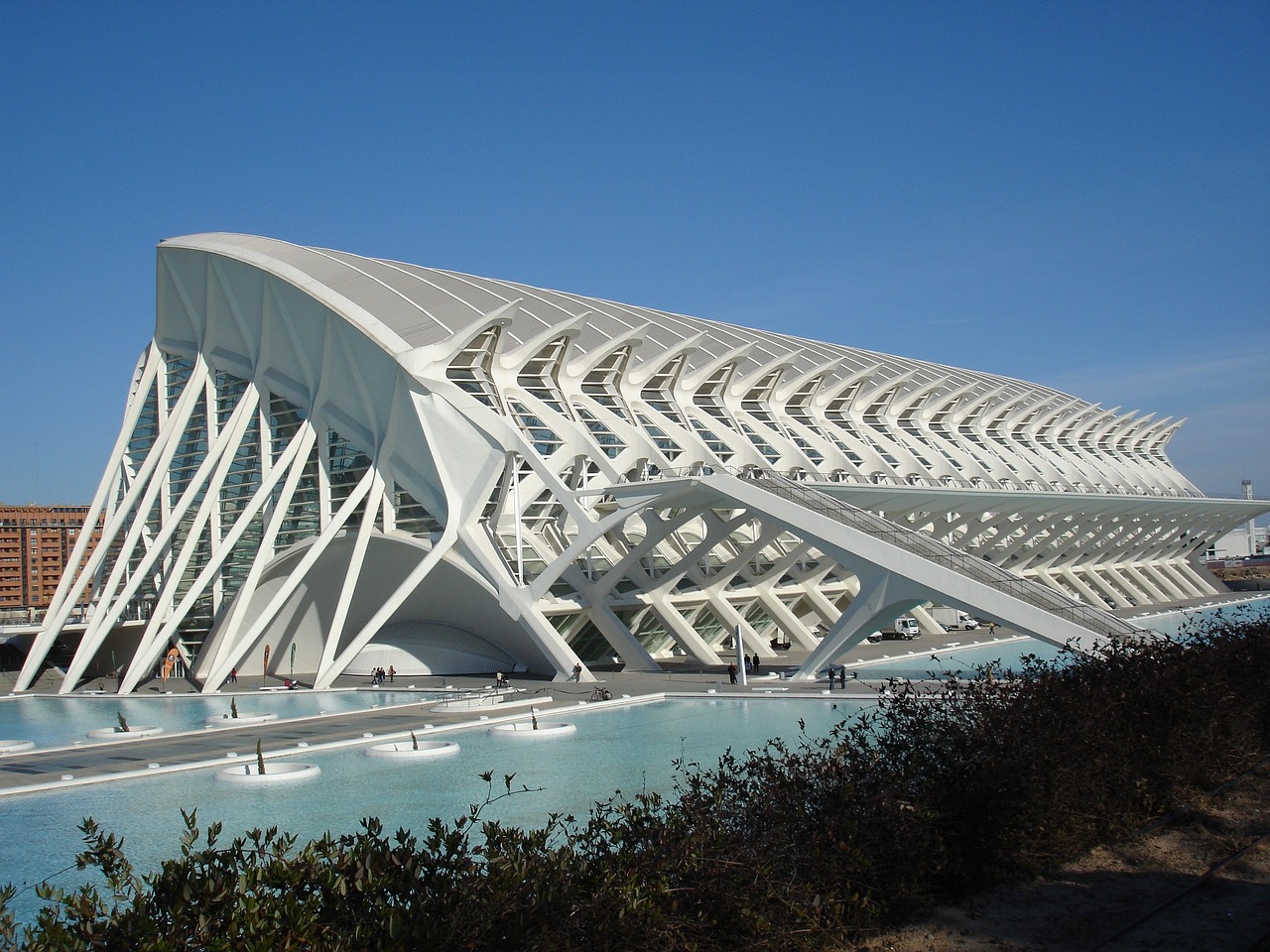oceanografic valencia architecture free photo