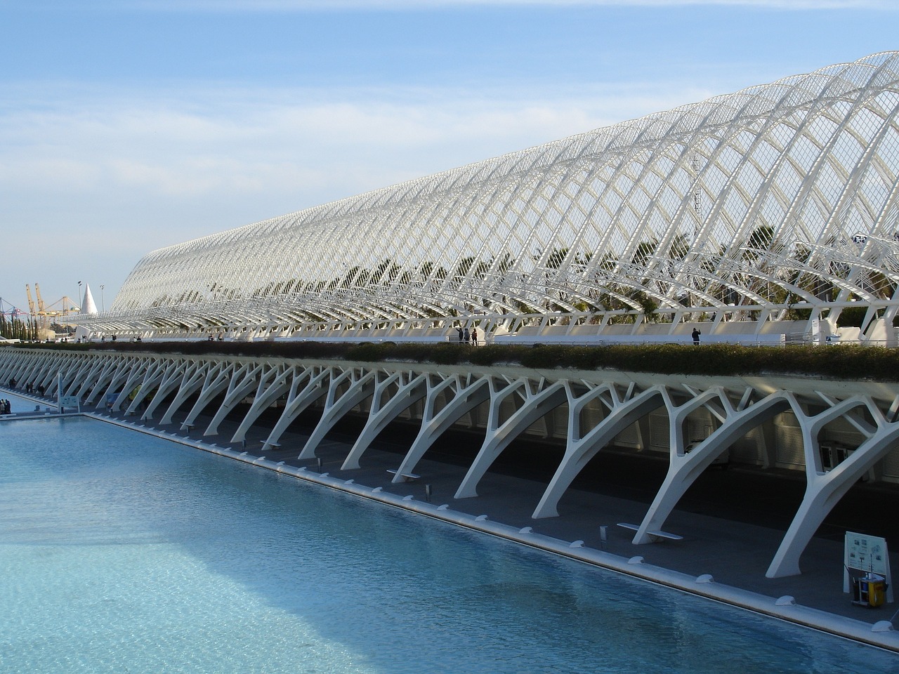 oceanografic valencia architecture free photo