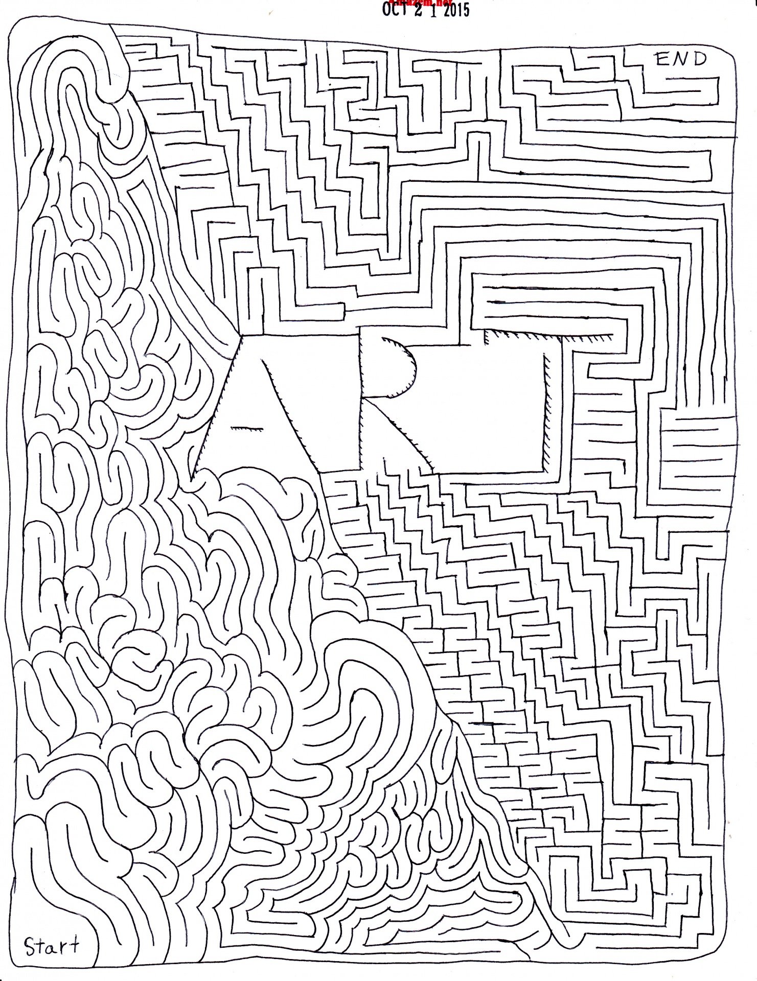 word art art word maze free photo