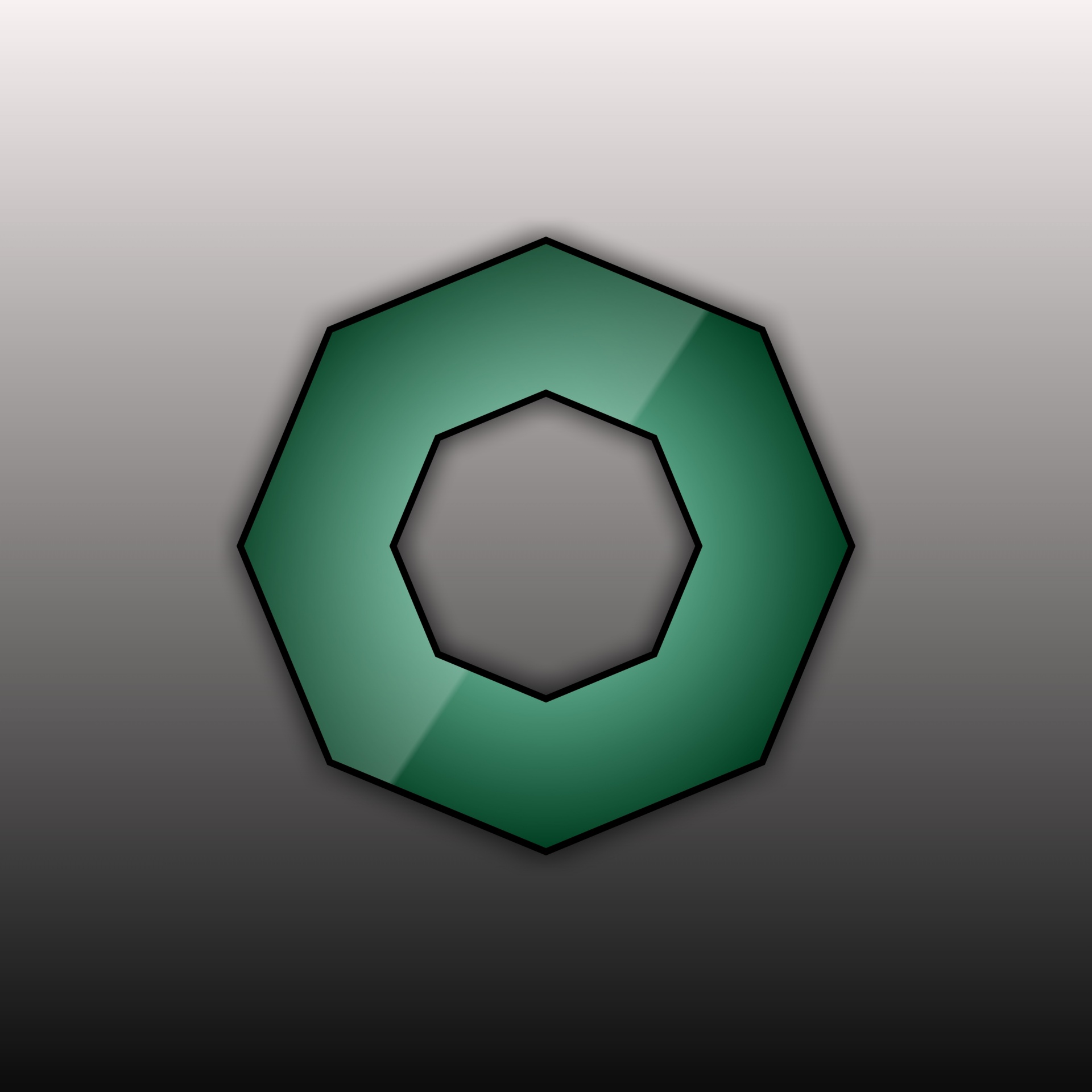 green octagonal shape free photo