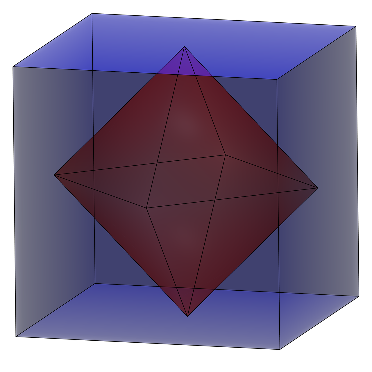 octahedron 3d geometry free photo