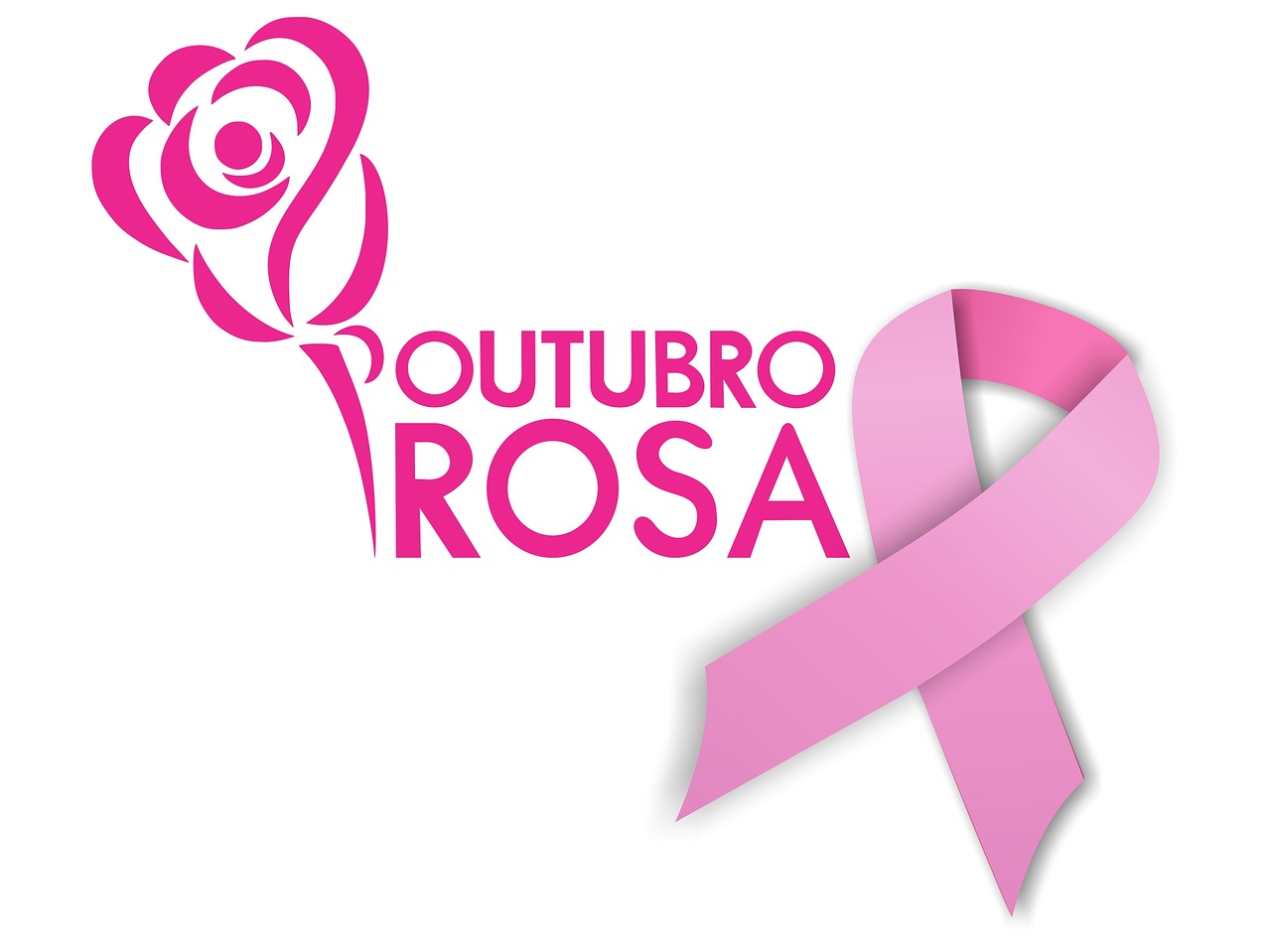 october rosa cancer free photo