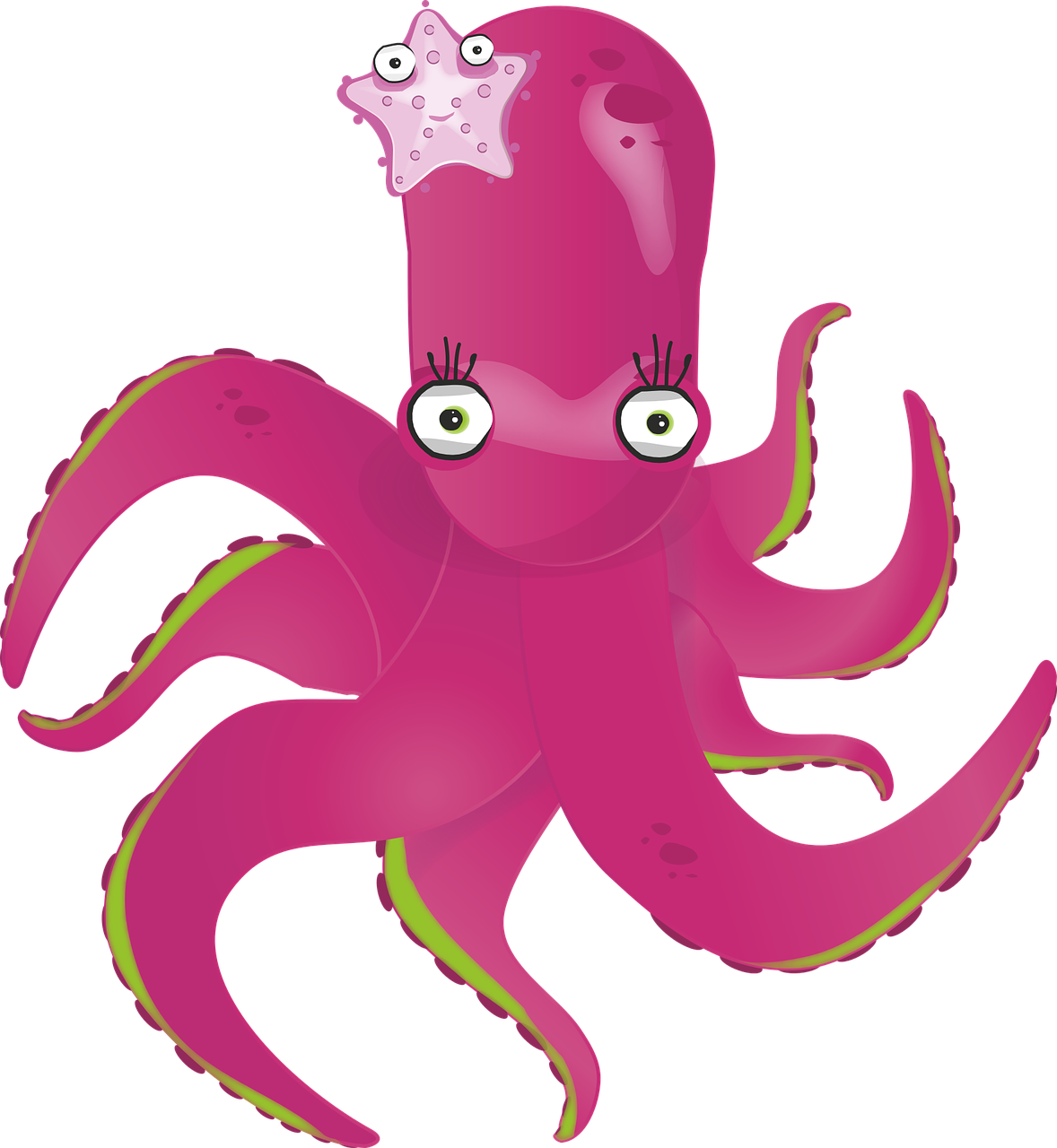 octopus pink octopus fun octopus free photo
