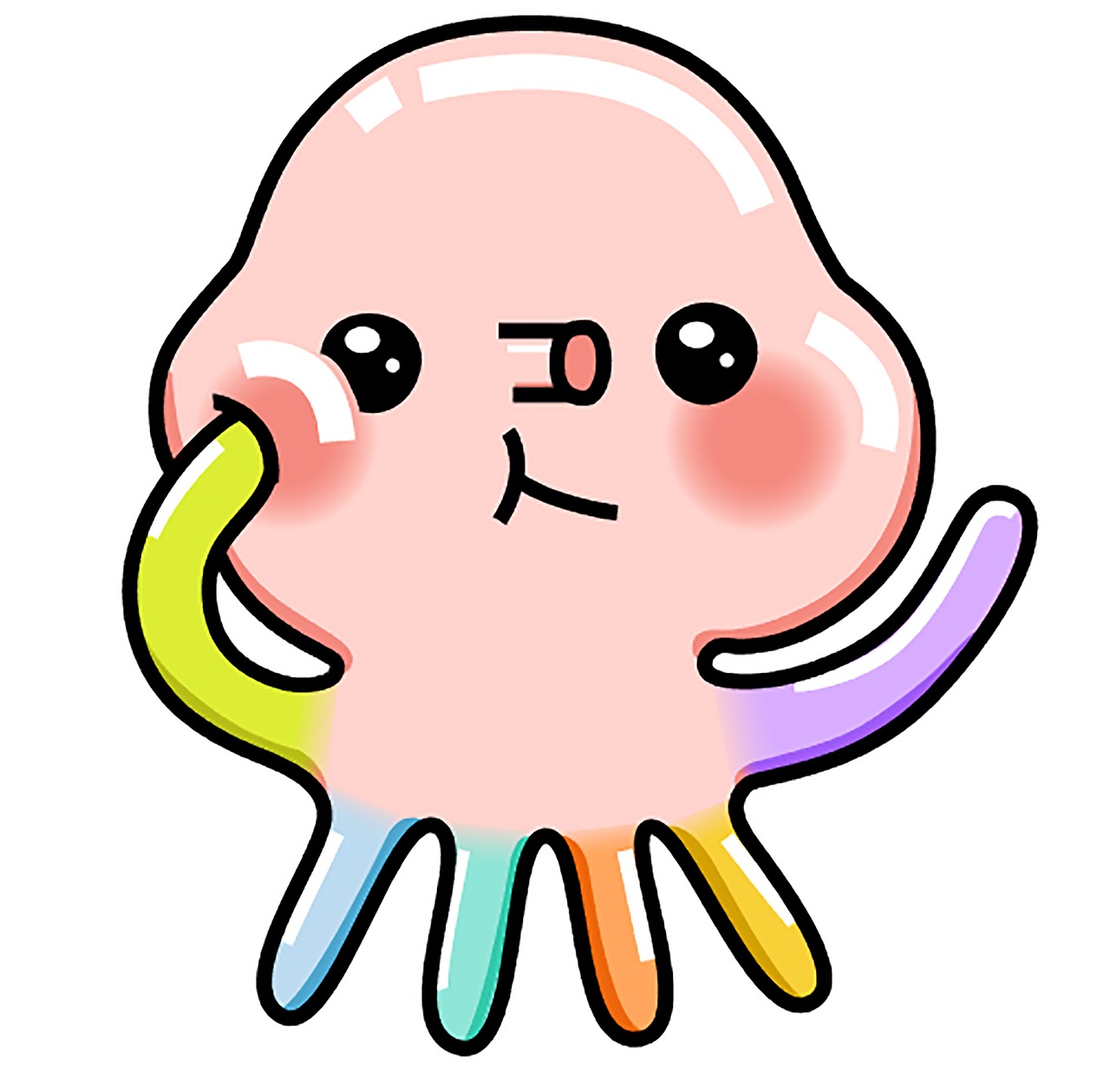 octopus characters cute free photo