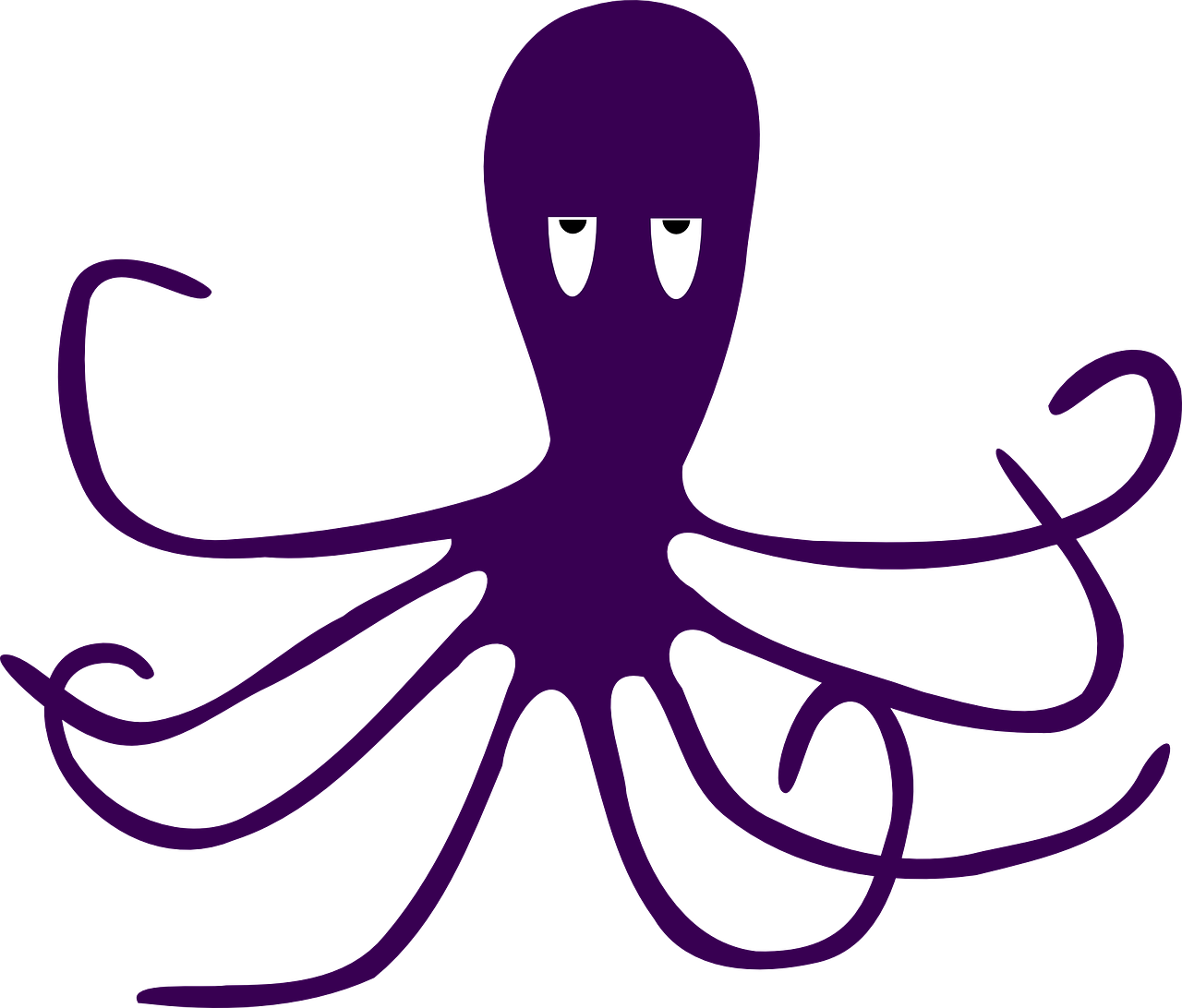 octopus purple tentacle free photo
