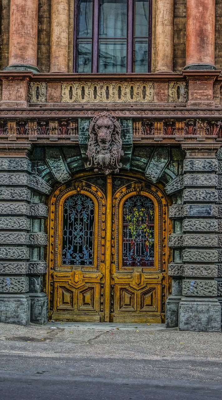 odessa the house of scientists door free photo
