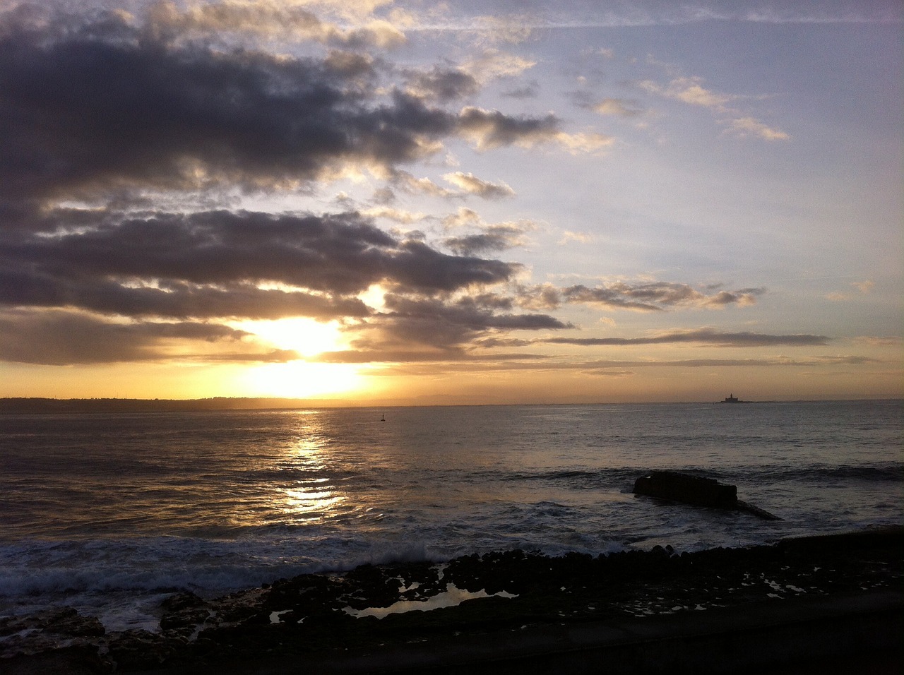 oeiras portugal sunrise free photo