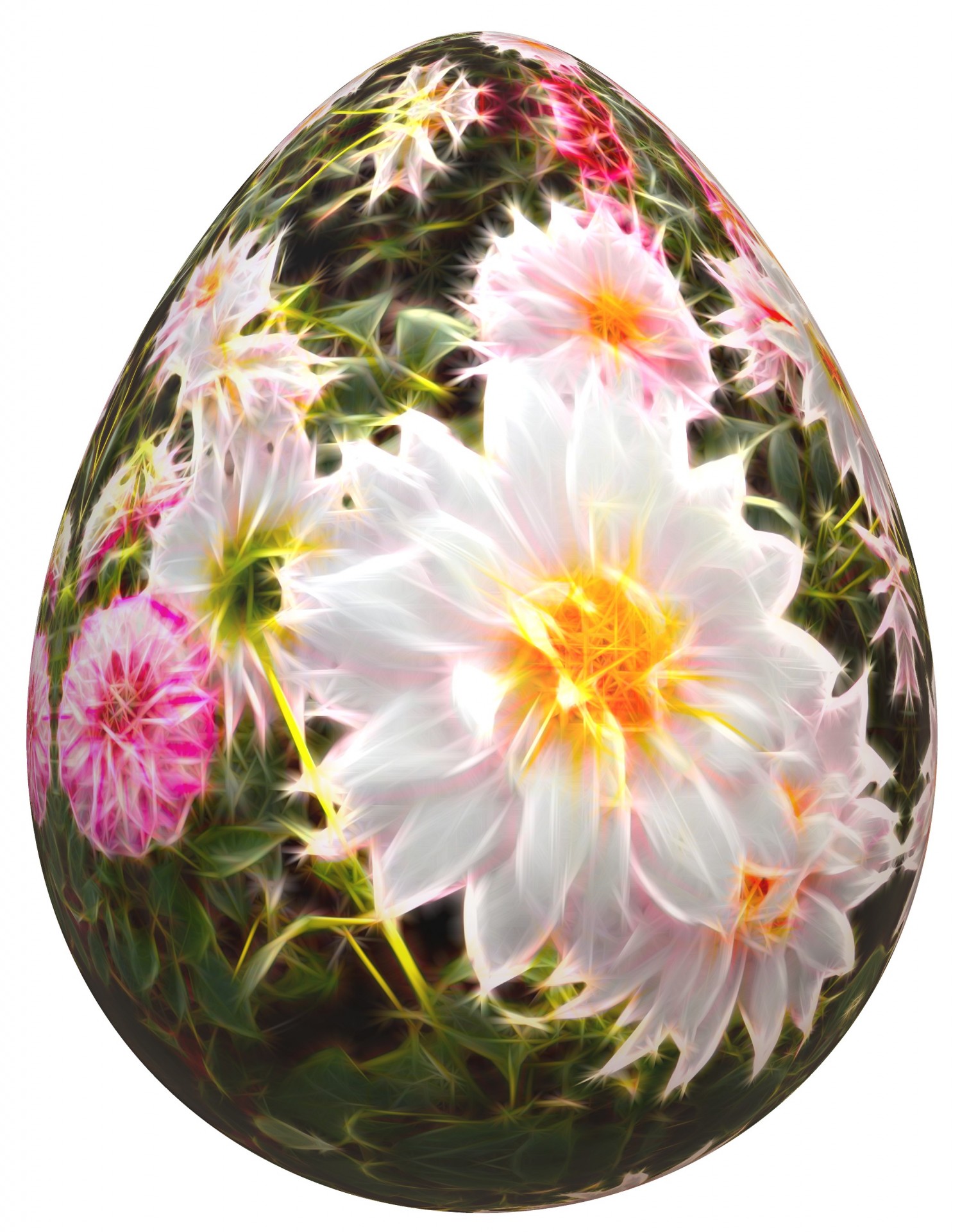 easter egg flower embellishment free photo