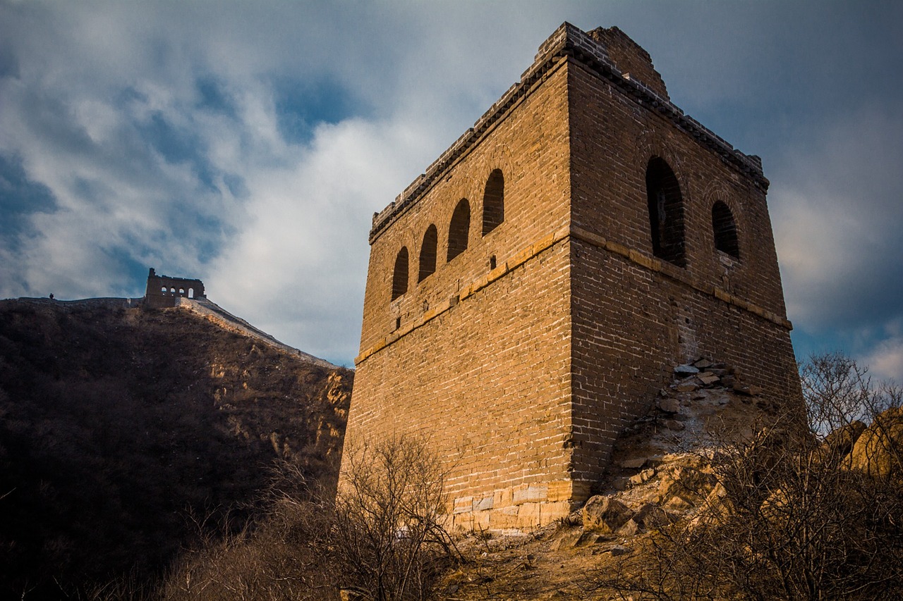 of virtue great wall crosses the great wall free photo