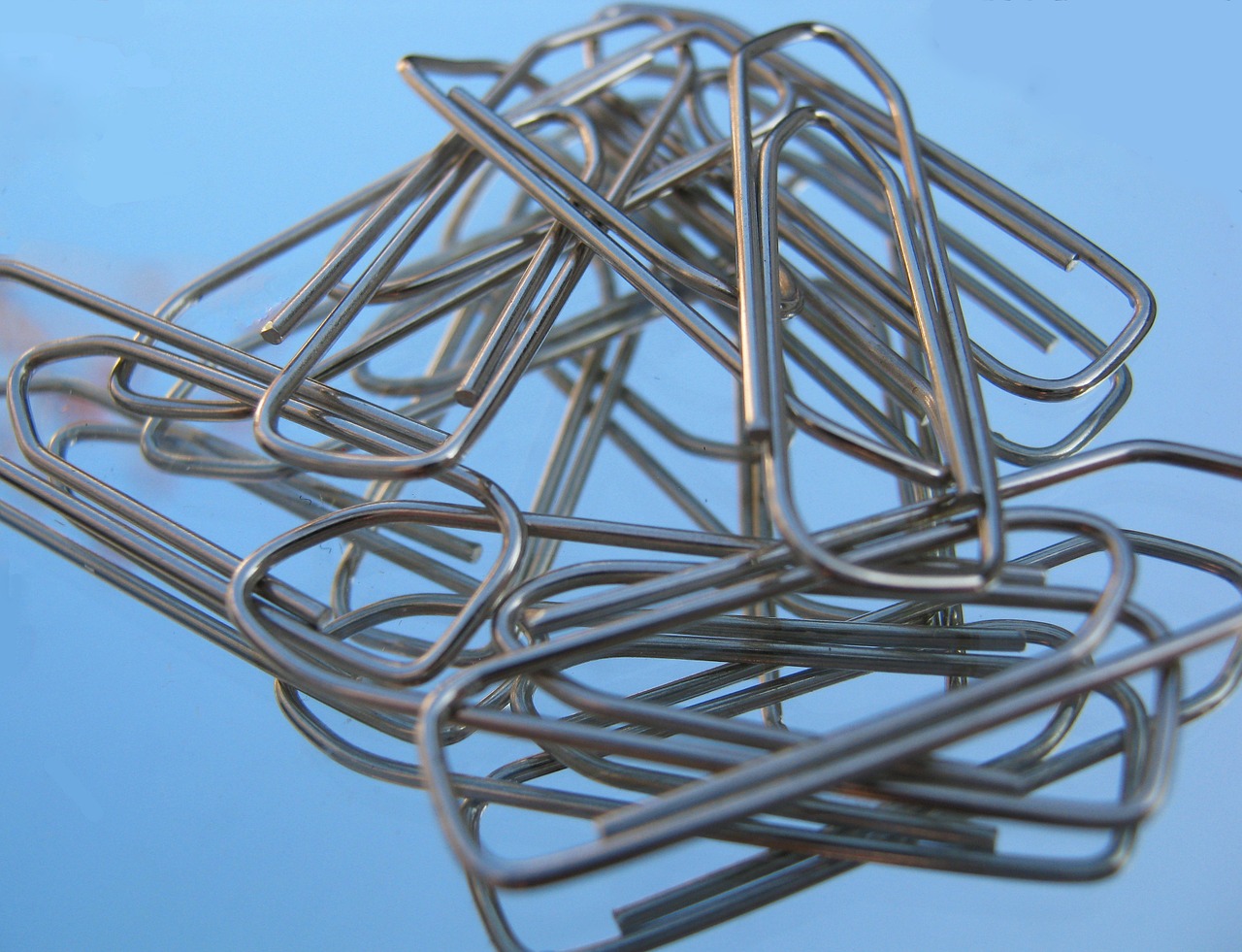 office paper clips several free photo