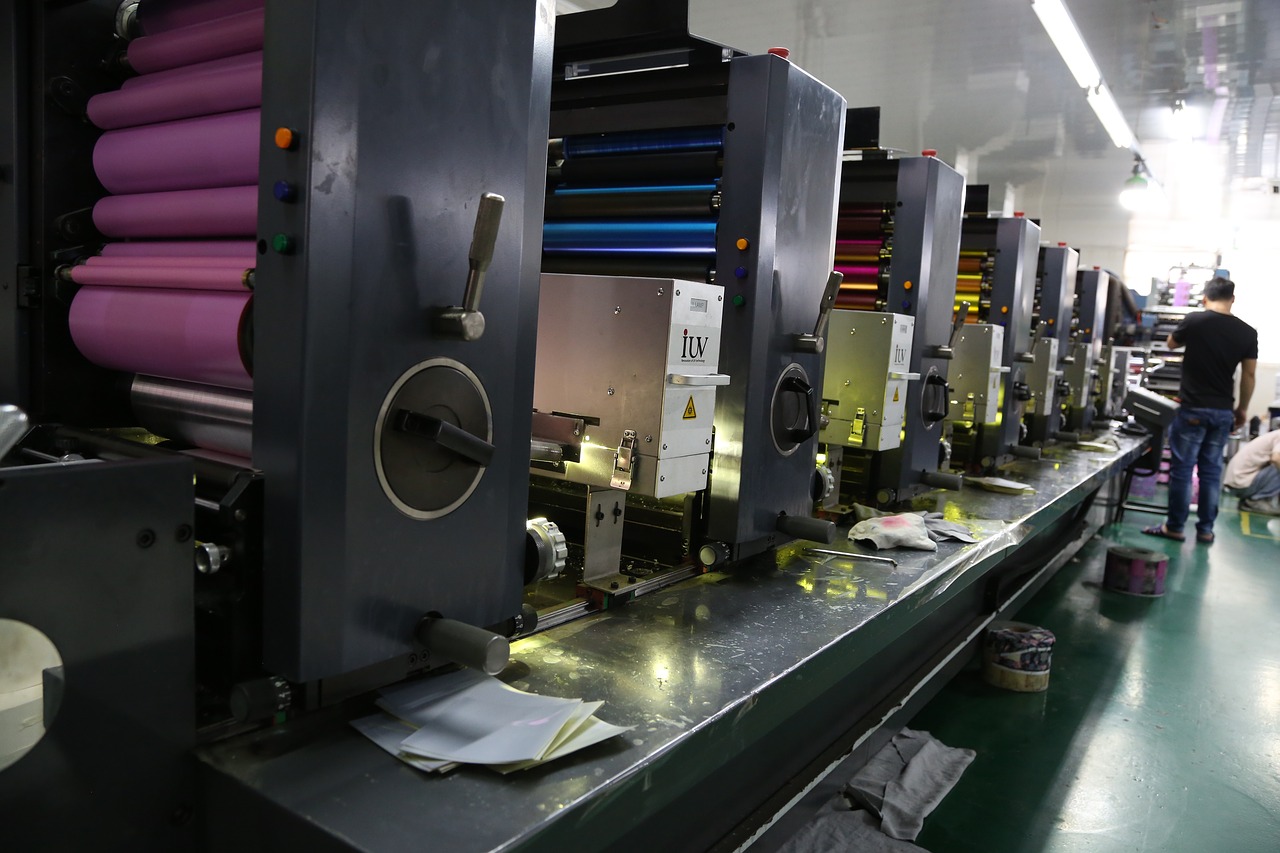 offset printing  printing service  factory free photo
