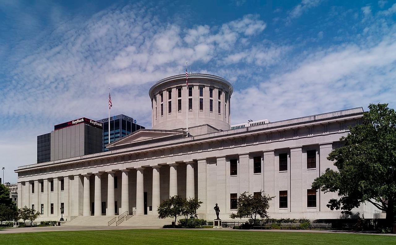 ohio statehouse capital landmark free photo