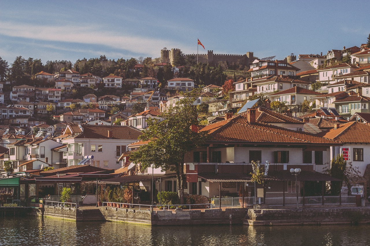 ohrid town  architecture  travel free photo