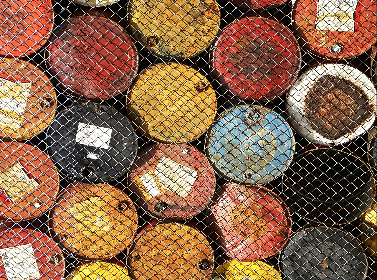 oil petrol barrels free photo