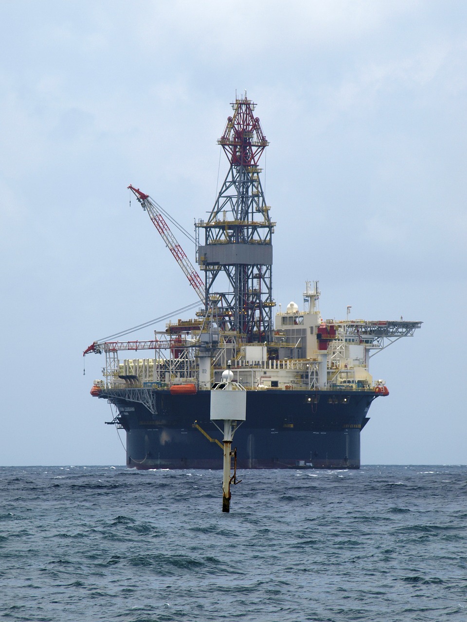 oil rig technology sea free photo