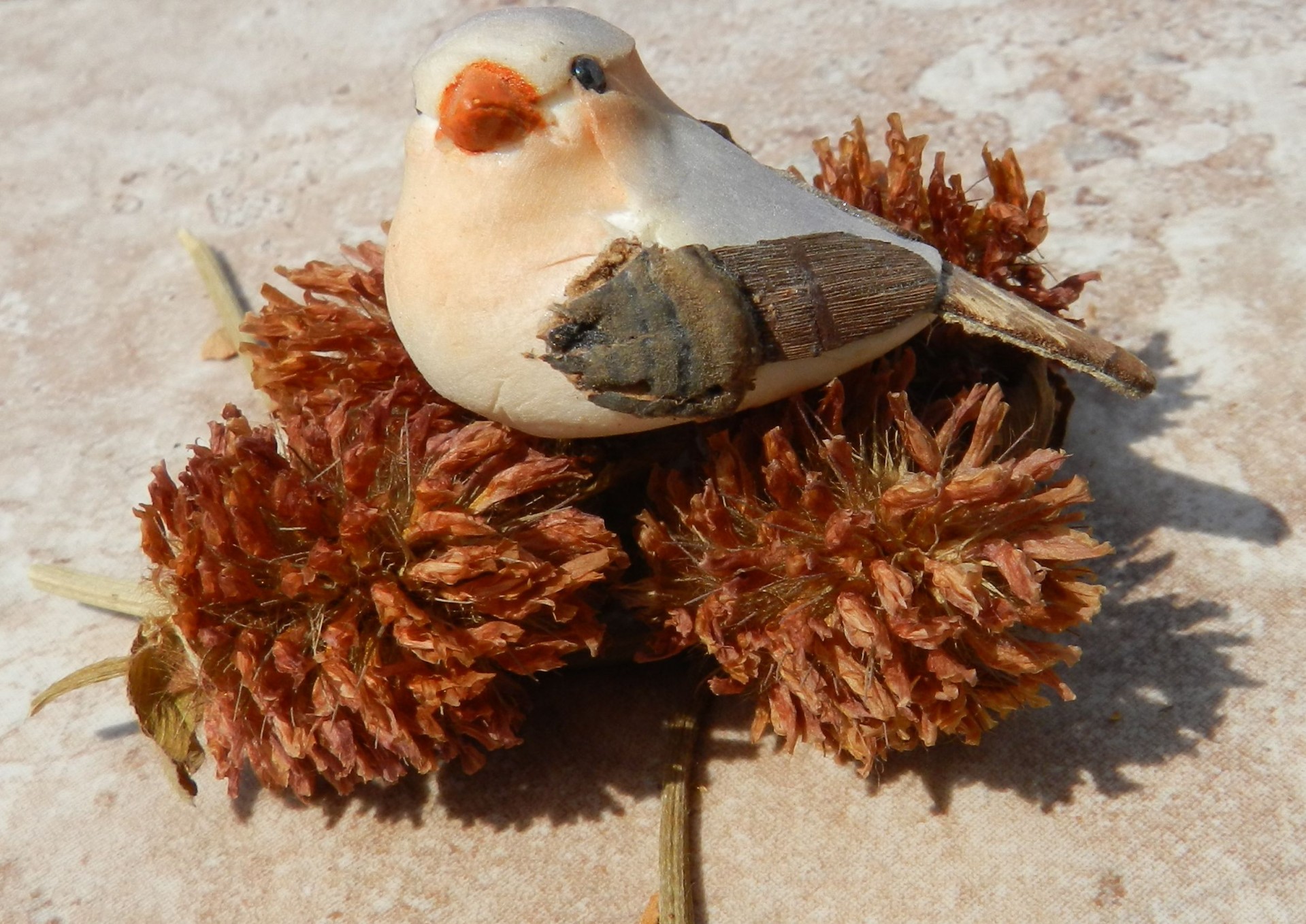 bird flowers decorative bird (2) free photo