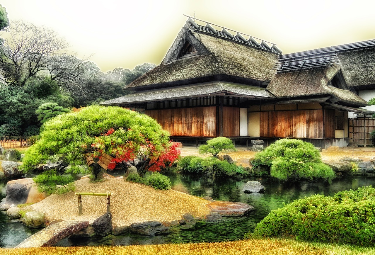 okayama japan temple free photo