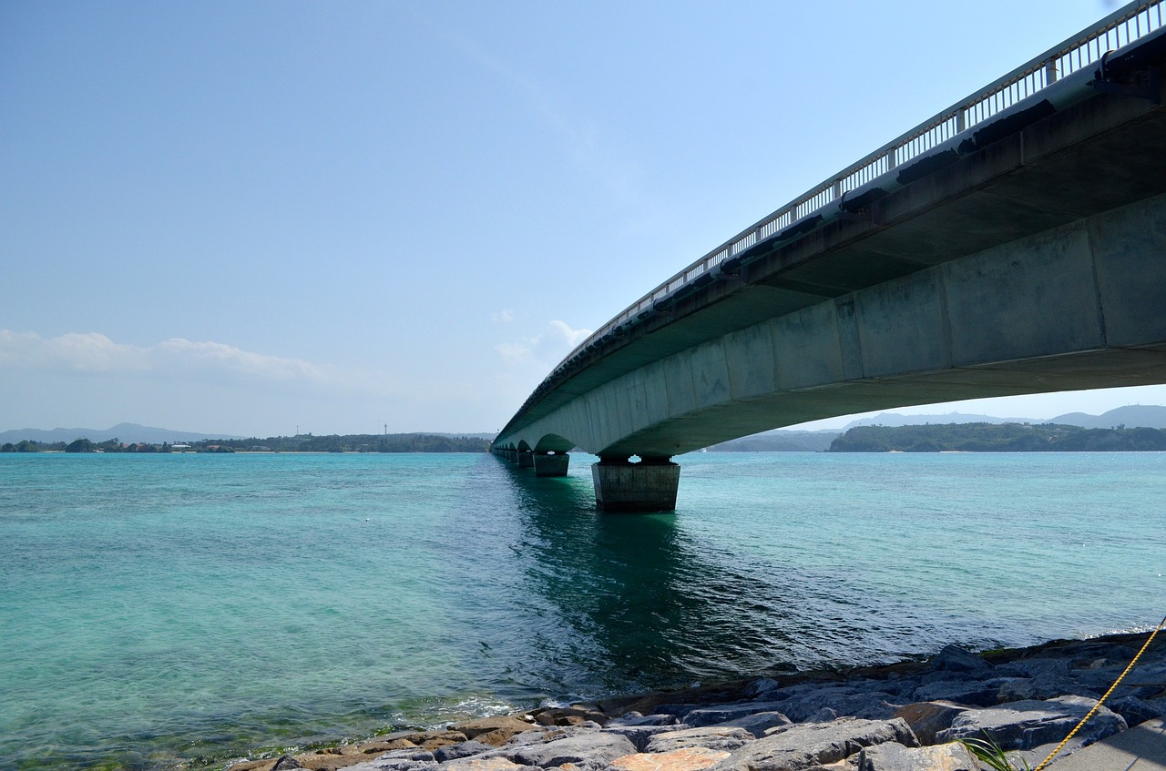 okinawa sea island free photo