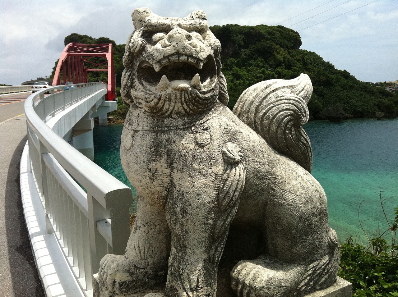 okinawa shisa ikei ohashi free photo