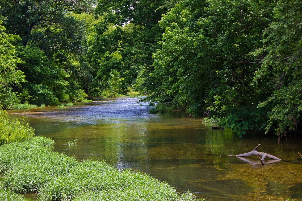 oklahoma tranquil river free photo