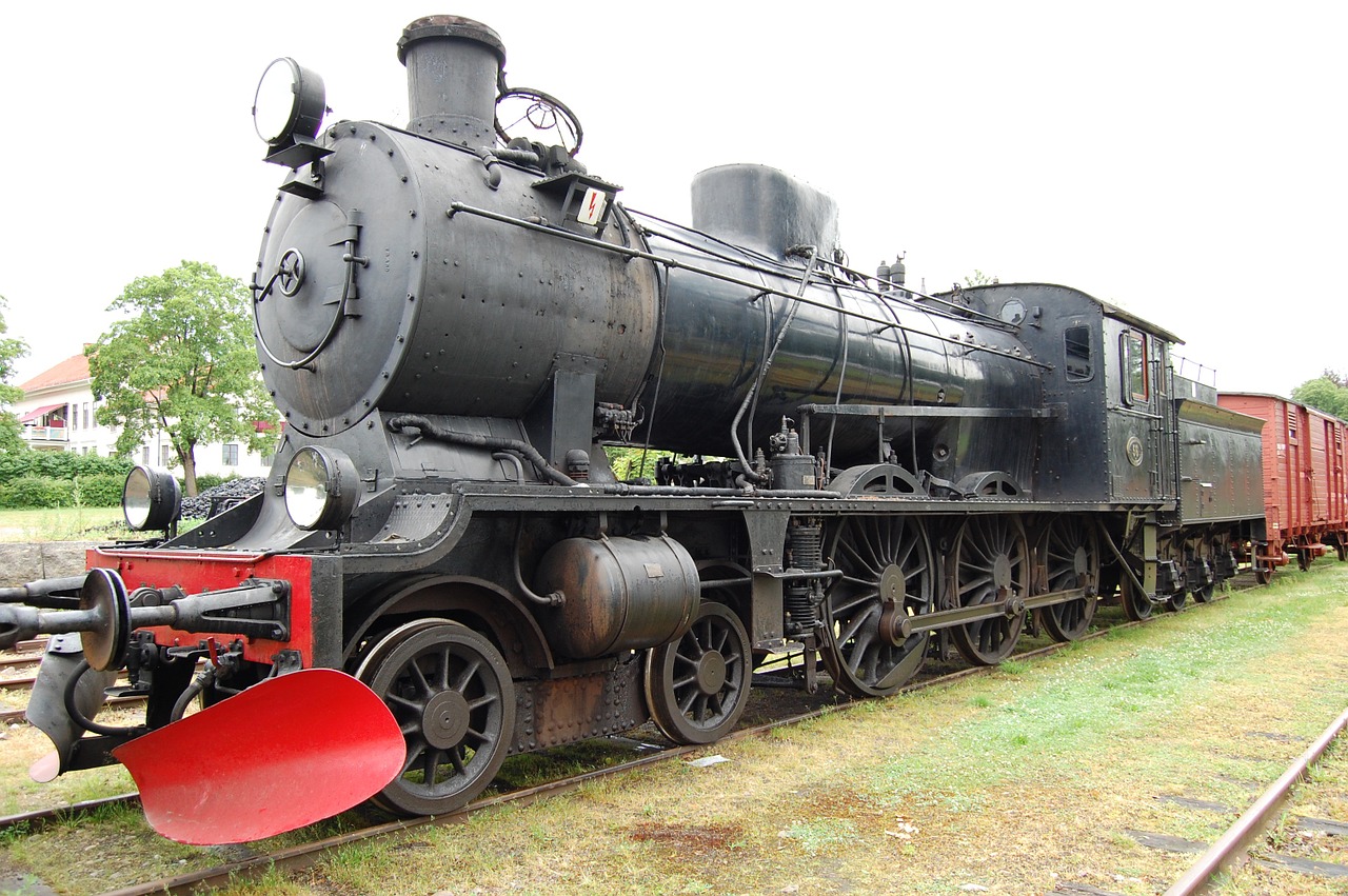 old train steam locomotive free photo