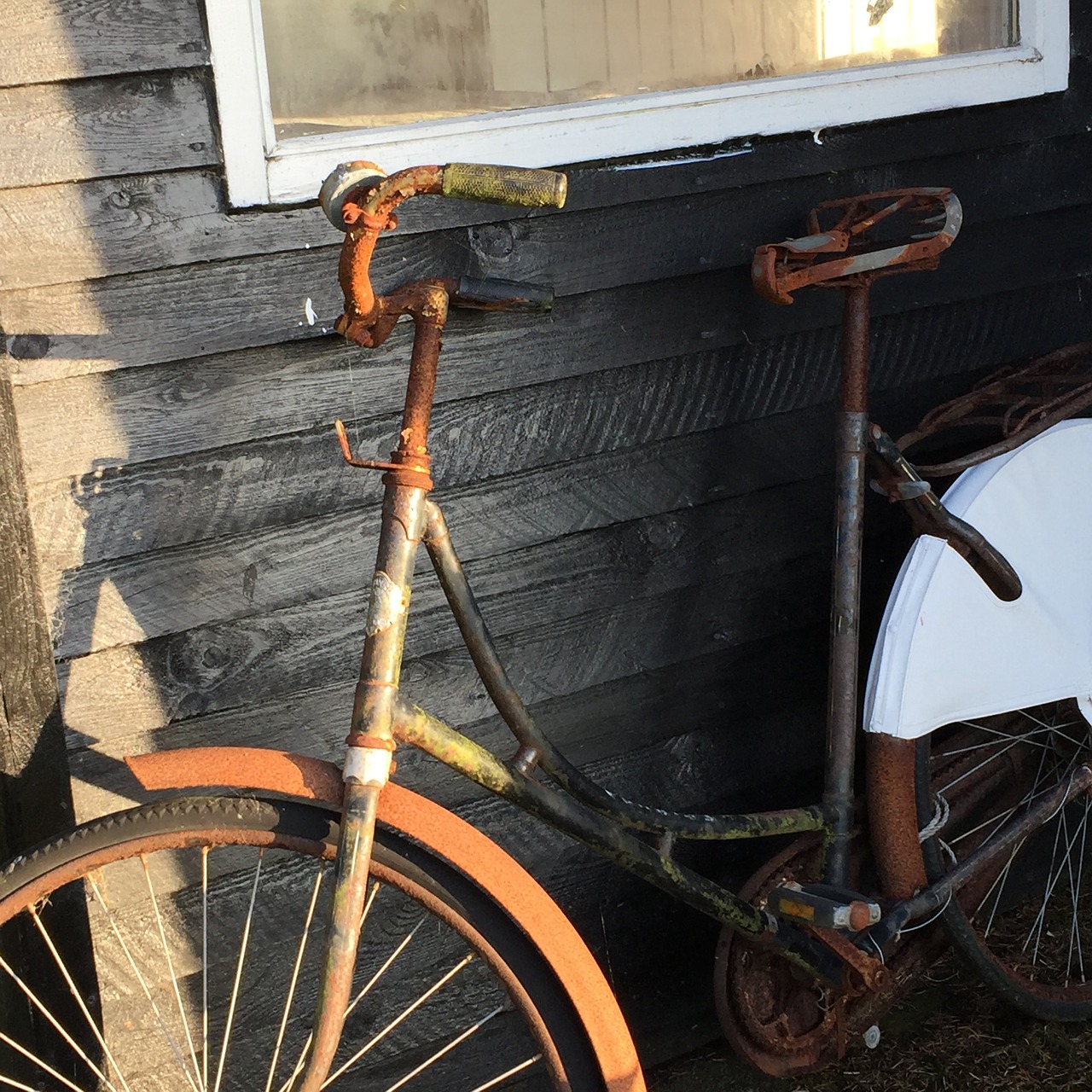 old rusty bike free photo