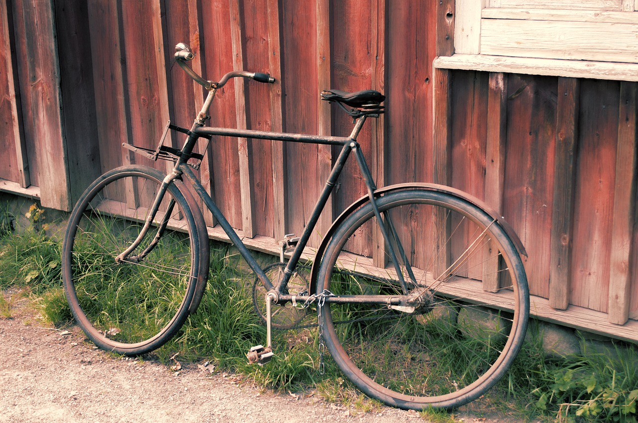 old bicycle bike free photo