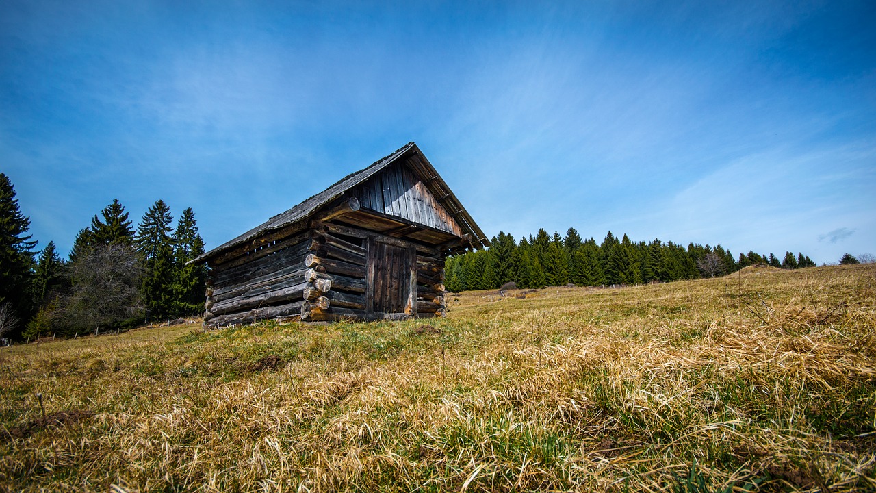 old cottage mow free photo