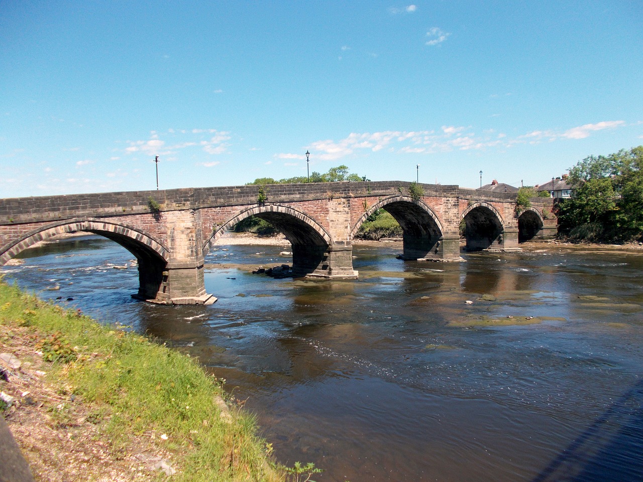 old bridge river free photo