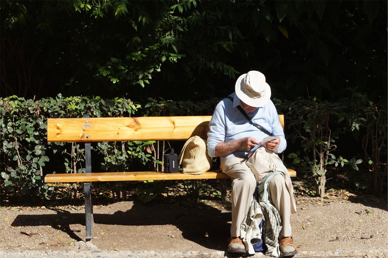 old man elderly free photo