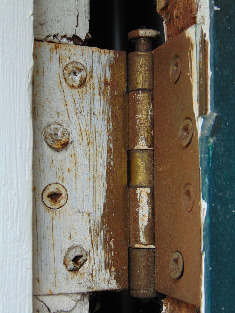 old door hinge free photo