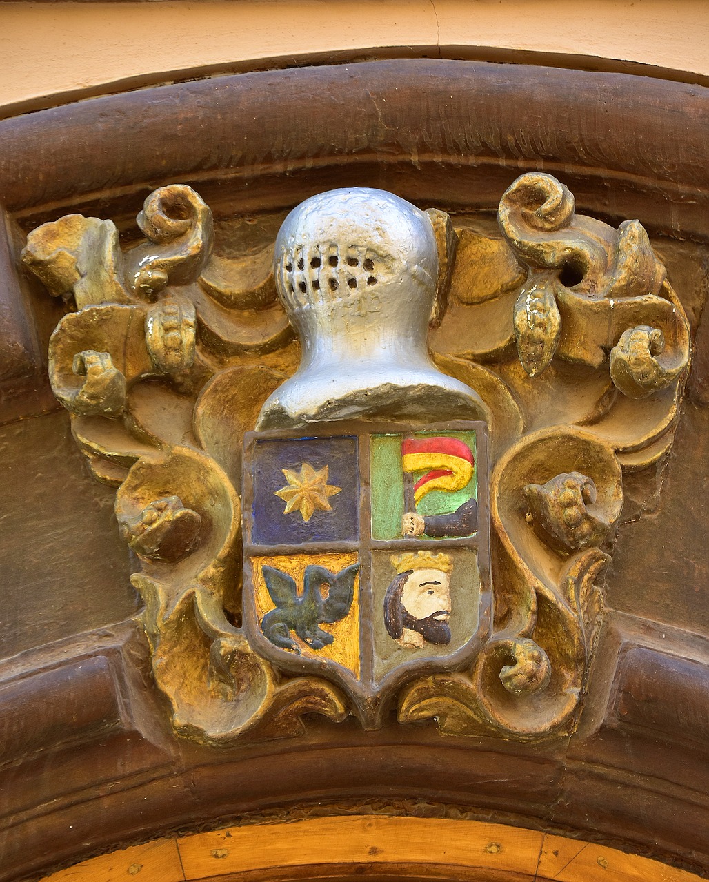 old  coat of arms  heraldry free photo