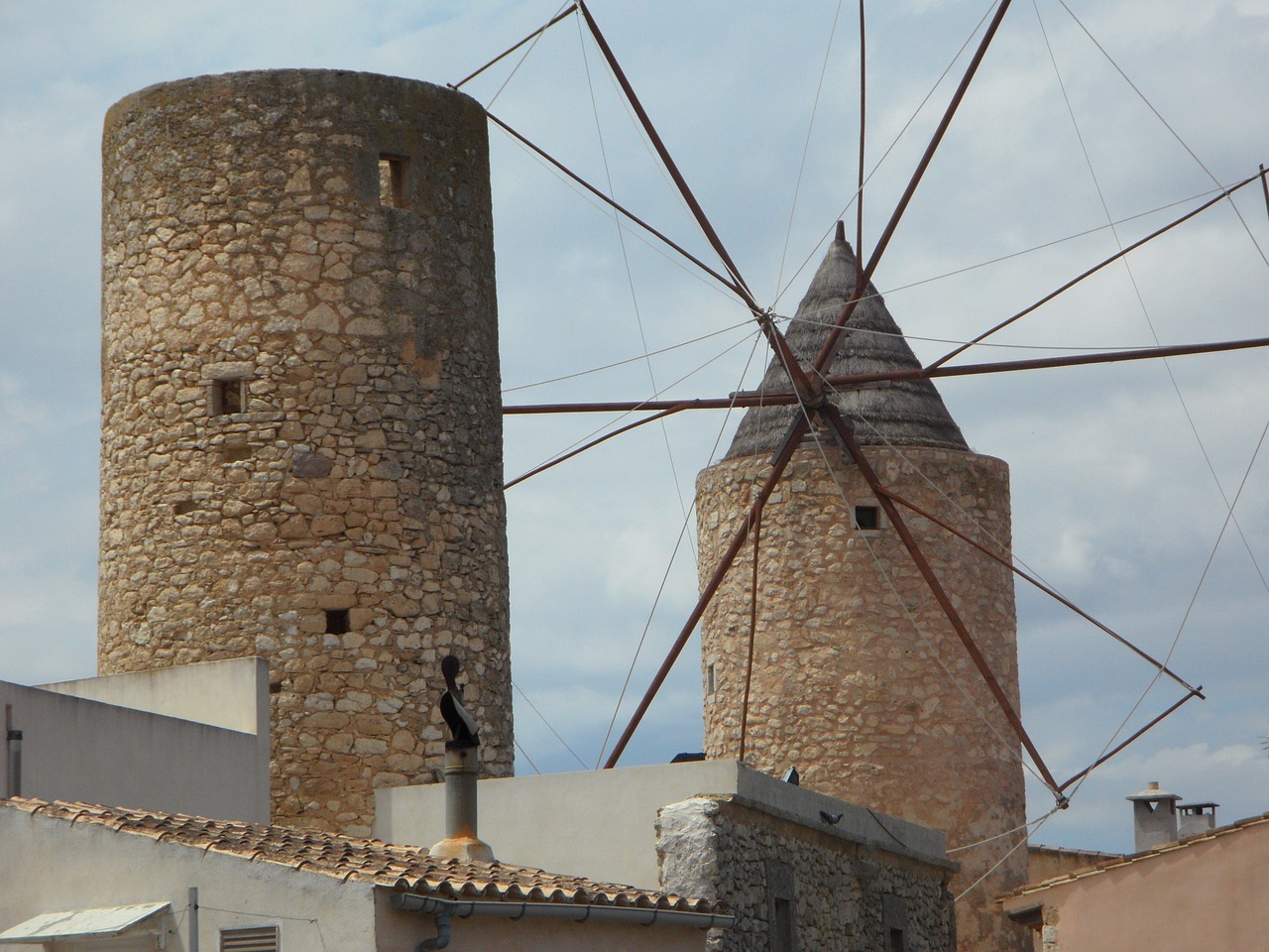 old old mill windmill free photo