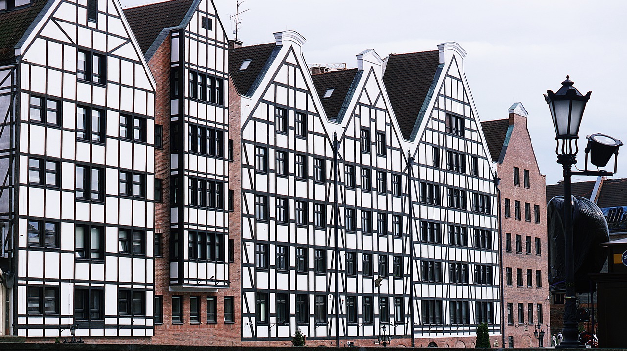 old  buildings  townhouses free photo