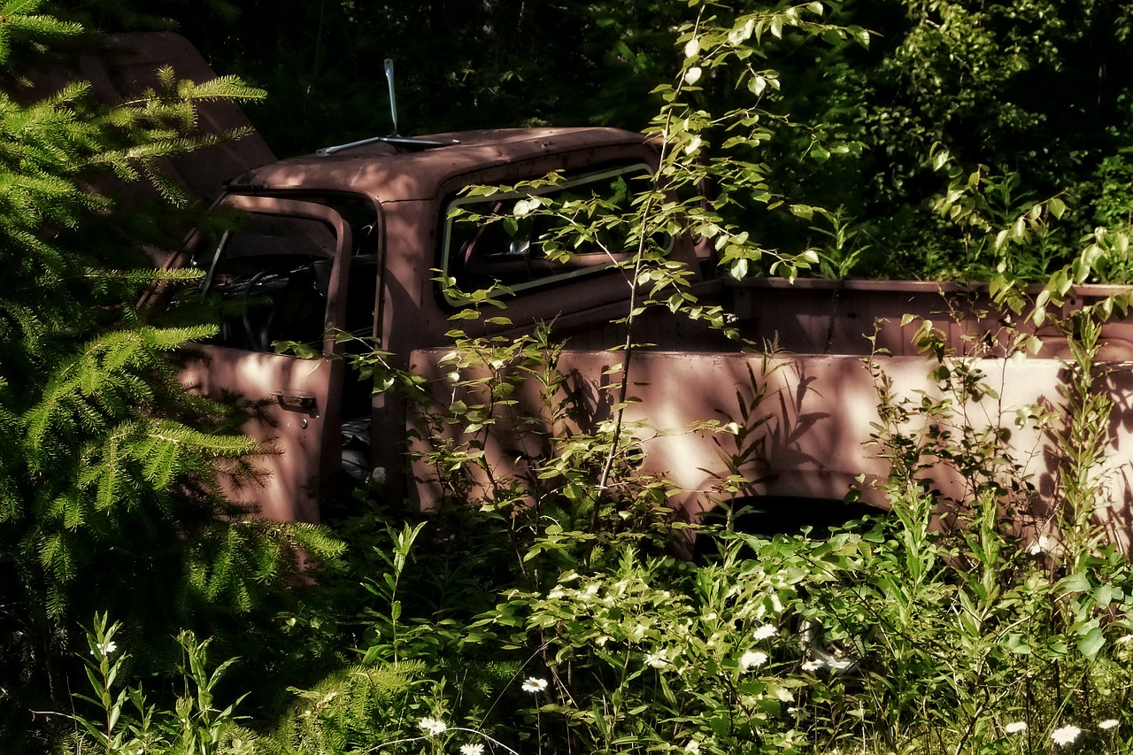 old truck rusty free photo
