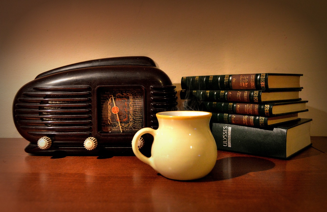 old radio books free photo