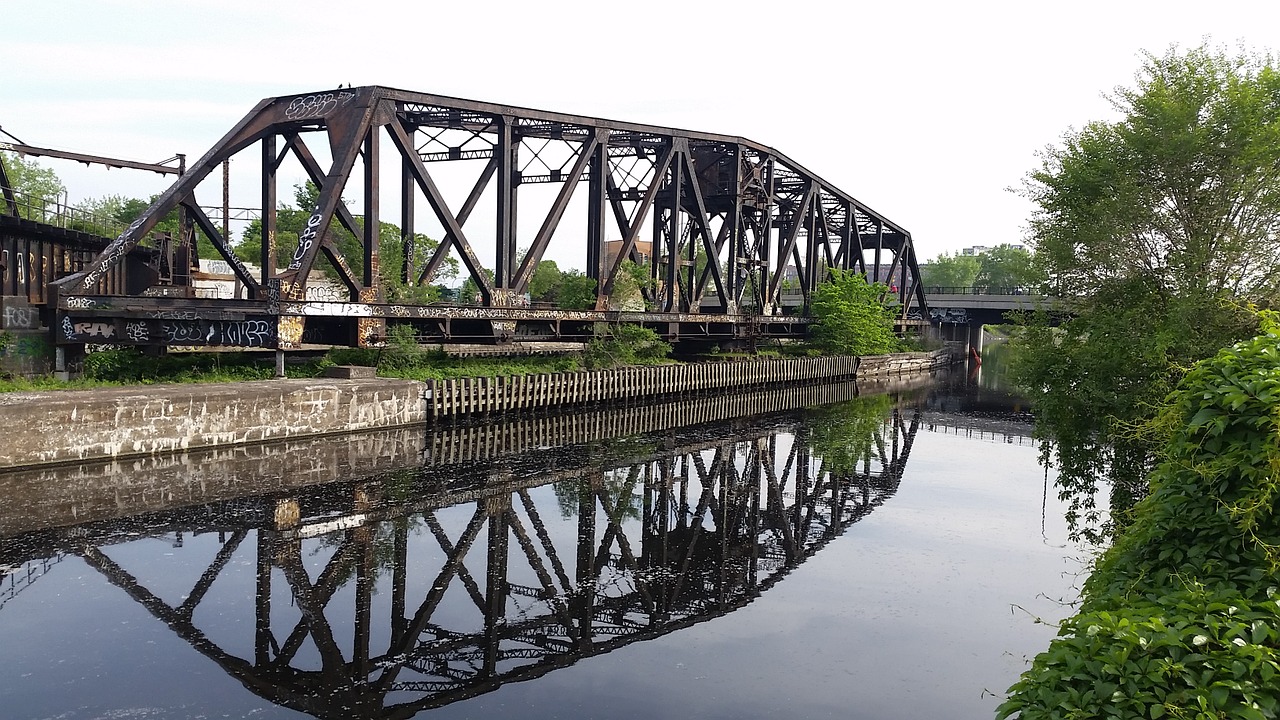 old bridge water free photo