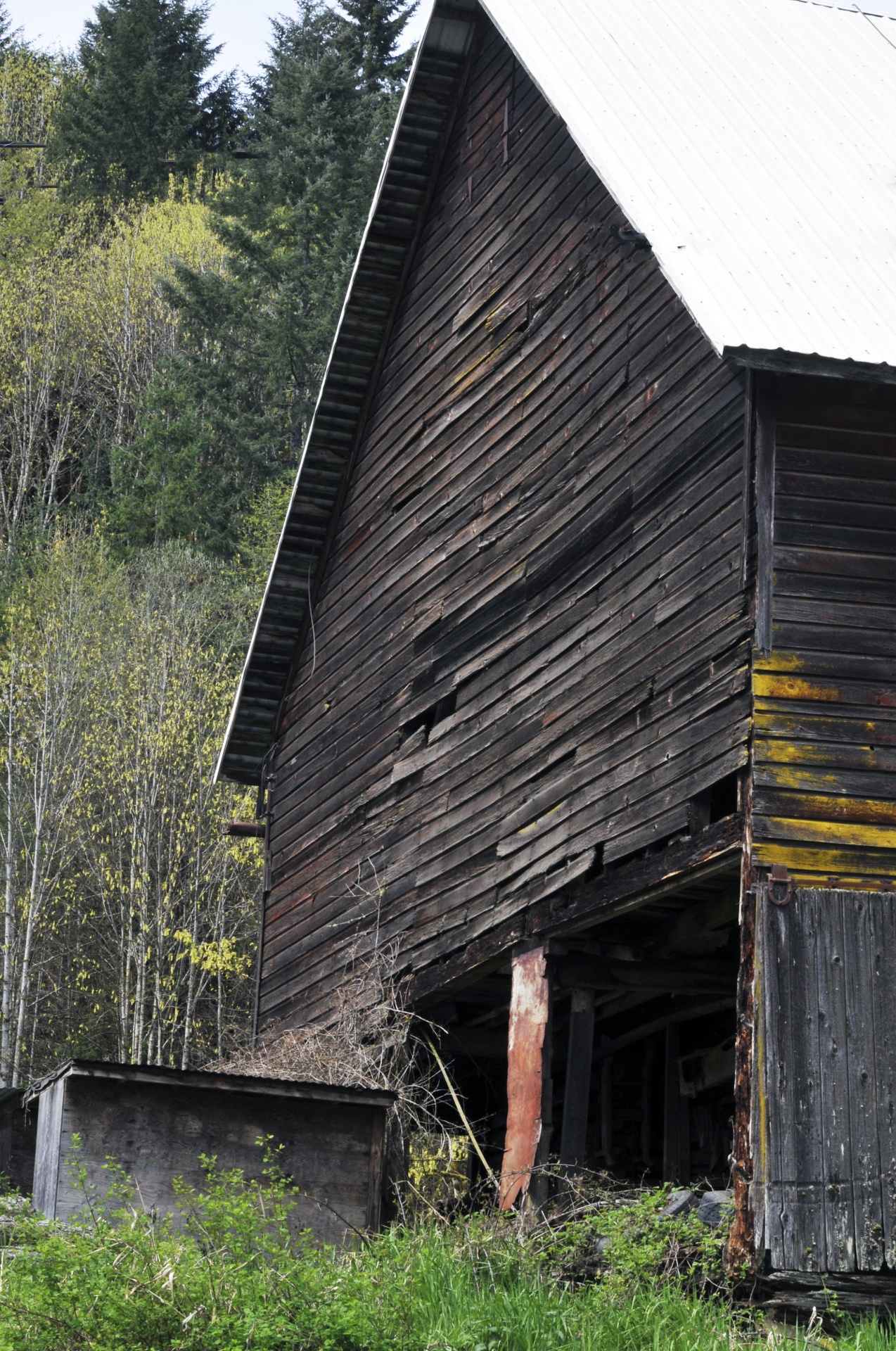 barn barns wooden free photo