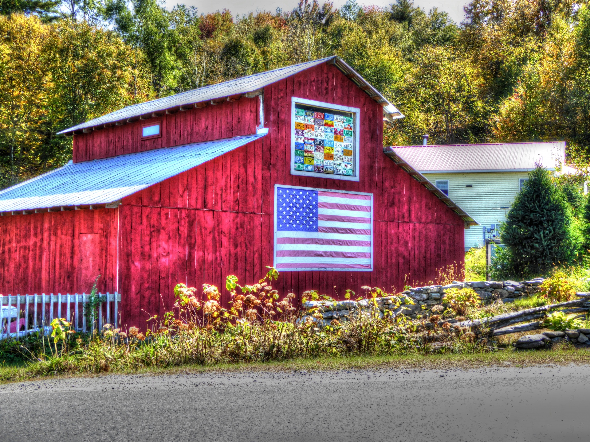 barn country rural free photo