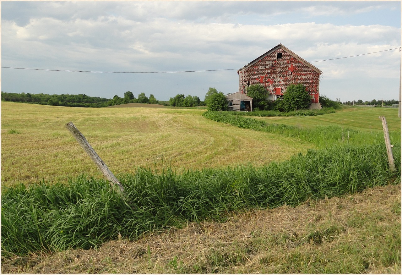 old barns landscapes farm free photo